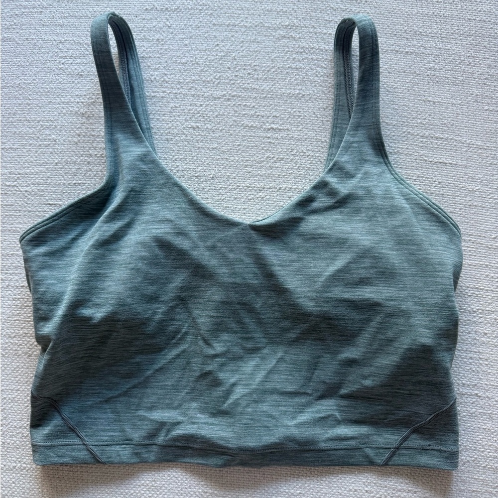 Women's Blue/Green Sports Bra Top Lululemon